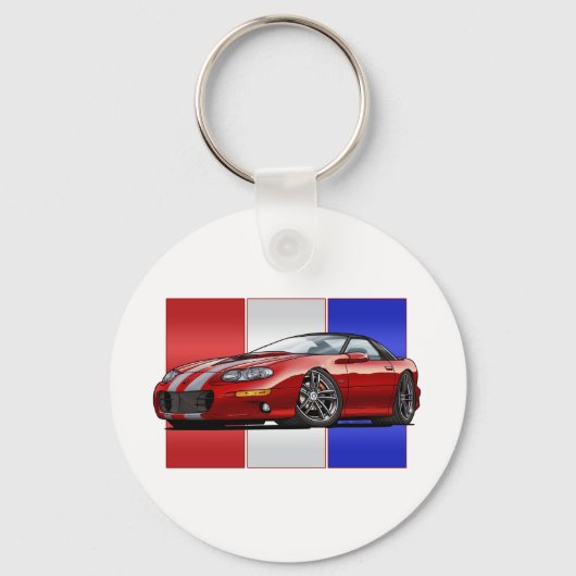 Porte-clés Chevy Camaro SS 2002 (Recto)