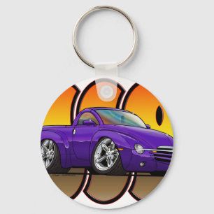 Porte-clés Chevy pourpre SSR