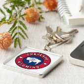 Porte-clés Cheyenne Wyoming (Côté)