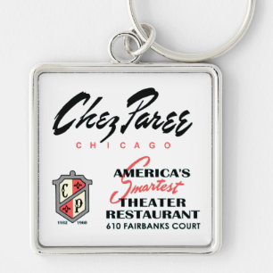 Porte-clés Chez Paree, Discothèque, Chicago, IL