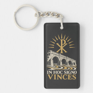 Porte-clés Chi Rho Pont Milvien In Hoc Signo Vinces