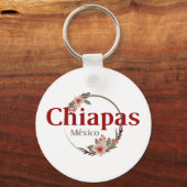 Porte-clés Chiapas Mexique Voyage Destination Bridesmaid (Recto)