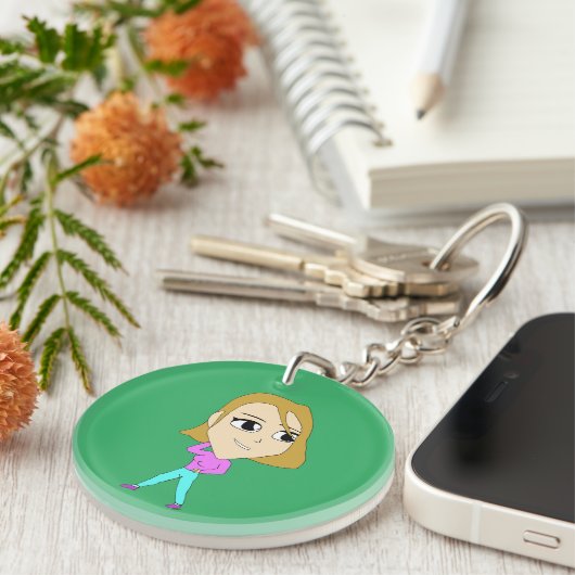 Porte-clés chibi (Devant Droit)