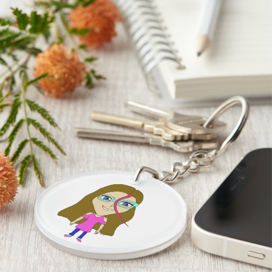 Porte-clés chibi (Devant Droit)