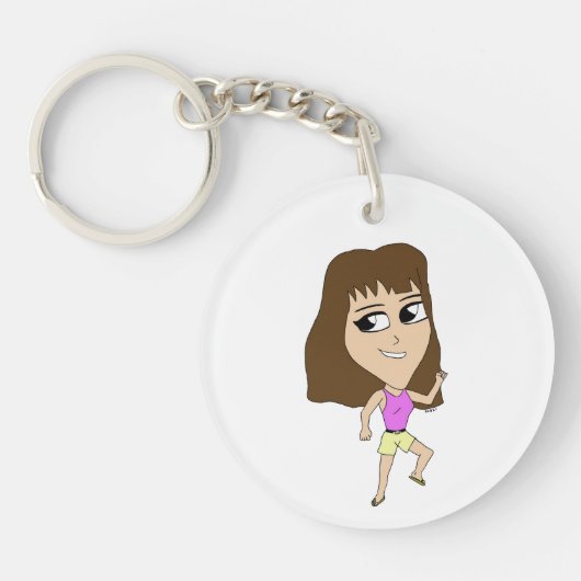 Porte-clés chibi (Devant)