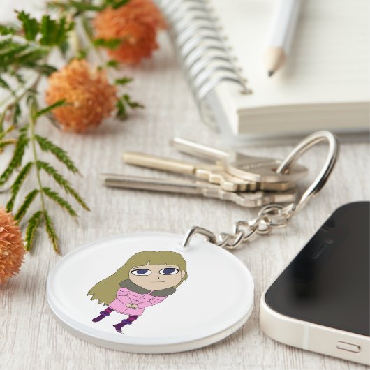 Porte-clés chibi (Devant Droit)