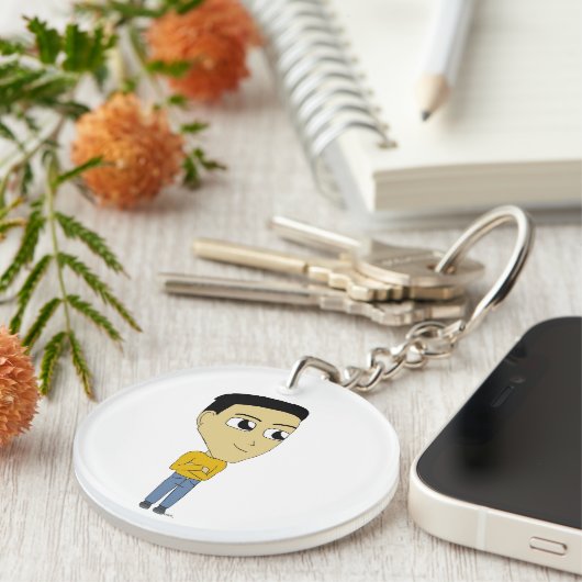 Porte-clés chibi (Devant Droit)