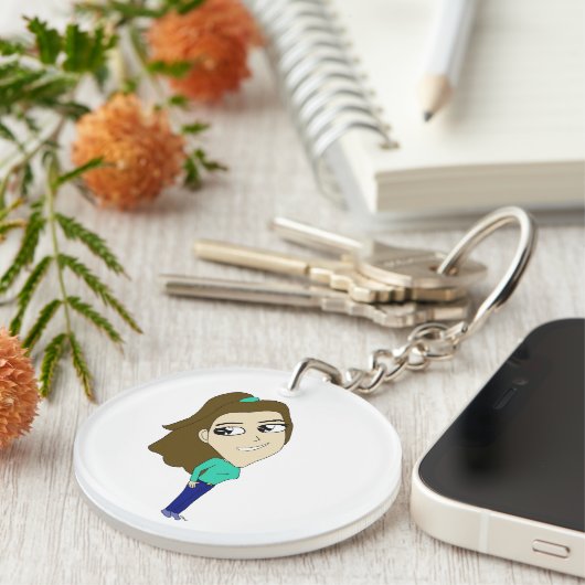 Porte-clés chibi (Devant Droit)