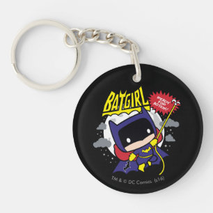 Porte-clés Chibi Batgirl prête à l'action