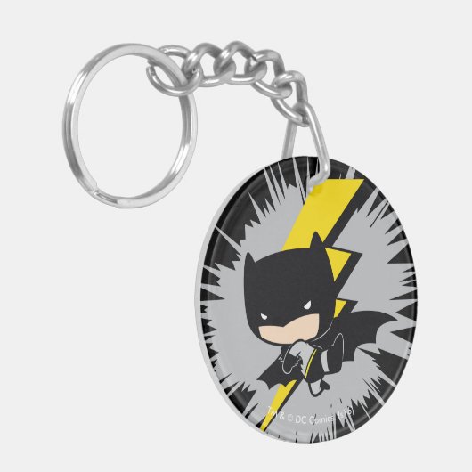 Porte-clés Chibi Batman Lightning Kick (Devant gauche)