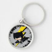 Porte-clés Chibi Batman Lightning Kick (Devant)
