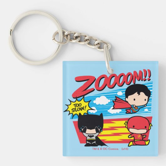 Porte-clés Chibi Batman Trop Lent ! (Devant)