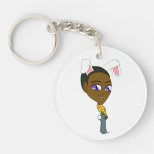 Porte-clés chibi bunnygirl