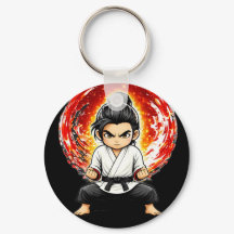 Porte-clés Chibi Dojo Endurance Clear Mind