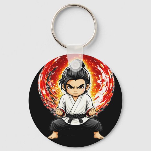 Porte-clés Chibi Dojo Endurance Clear Mind (Recto)