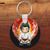 Porte-clés Chibi Dojo Endurance Clear Mind (Verso)