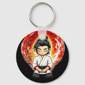 Porte-clés Chibi Dojo Endurance Clear Mind (Verso)