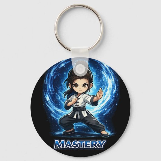 Porte-clés Chibi Dojo Maîtrise Flux (Recto)