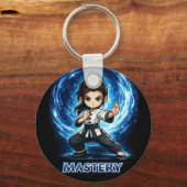 Porte-clés Chibi Dojo Maîtrise Flux (Recto)