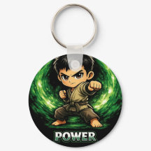 Porte-clés Chibi Dojo Power Center