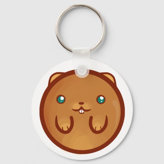 Porte-clés Chibi Hamster (Recto)