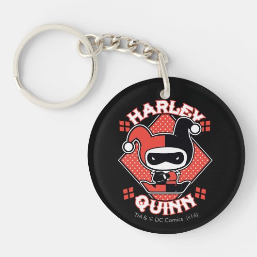 Porte-clés Chibi Harley Quinn Splits (Devant)
