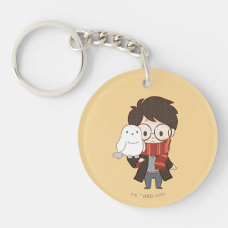 Porte-clés Chibi HARRY POTTER™ & Hedwig