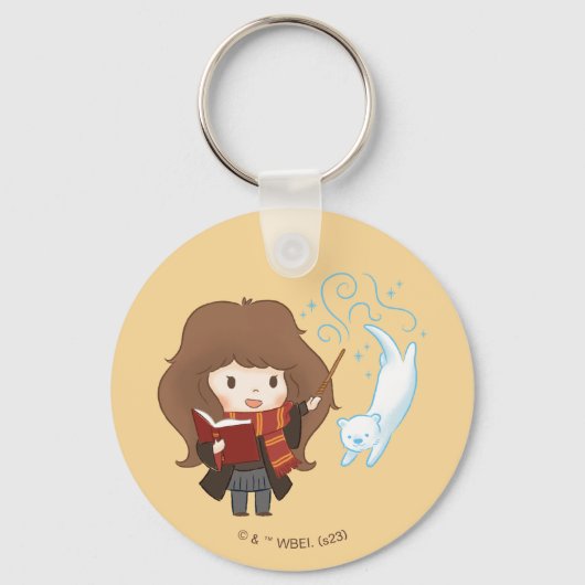 Porte-clés Chibi Hermione Granger Patronus (Recto)
