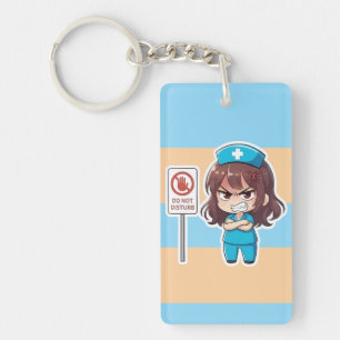 Porte-clés Chibi Infirmière Originale 2.0 - Mode Focus