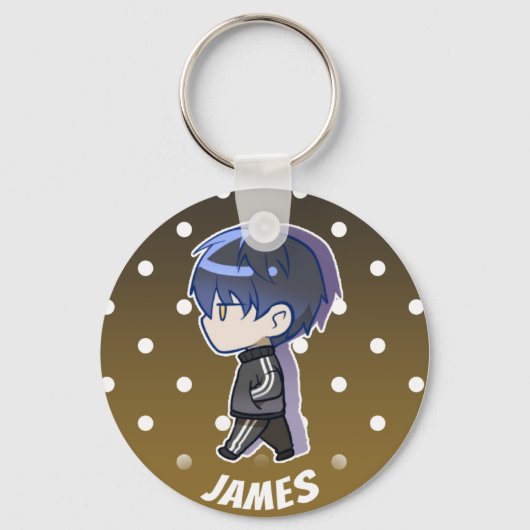 Porte-clés Chibi James (Recto)