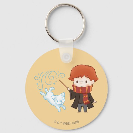 Porte-clés Chibi Ron Weasley Patronus (Recto)