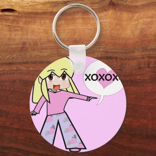 Porte-clés Chibi Valentine (Recto)