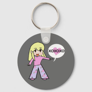 Porte-clés Chibi Valentine