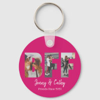 Chic BFF 3 Photo Friendship Besties Magenta Pink