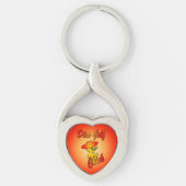 Porte-clés Chic de golf sur disque #5 (Devant)