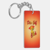 Porte-clés Chic de golf sur disque #5 (Devant gauche)