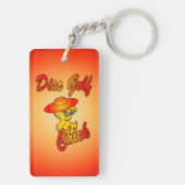 Porte-clés Chic de golf sur disque #5 (Dos)