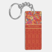 Porte-clés Chic Porte - clé rose, orange, Jaune (Devant gauche)