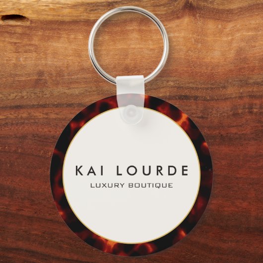 Porte-clés Chic stylé Tortoiseshell (Recto)