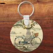 Porte-clés chic traveller vintage (Recto)