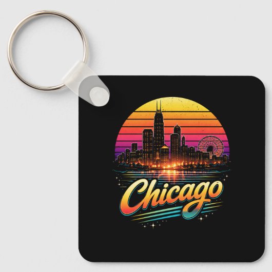 Porte-clés Chicago (Recto)