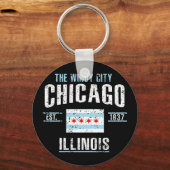 Porte-clés Chicago (Recto)