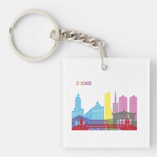 PORTE-CLÉS CHICAGO (Devant)
