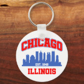 Porte-clés Chicago, Illinois (Verso)