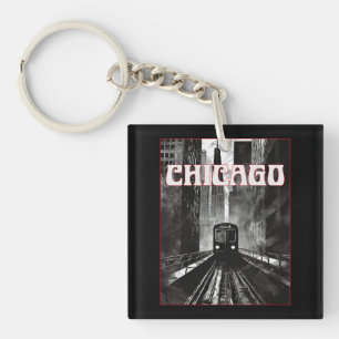Porte-clés Chicago Illinois