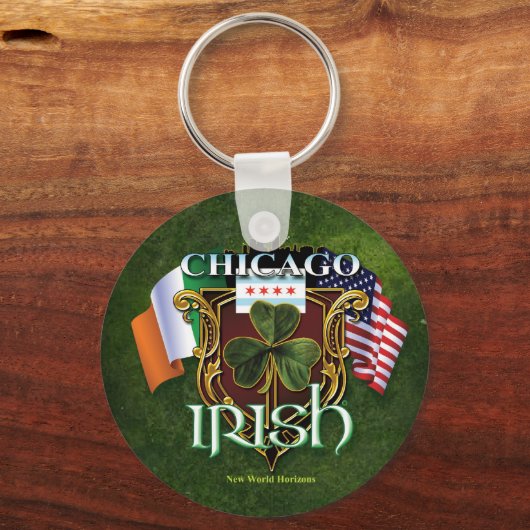 Porte-clés Chicago Irish (Recto)