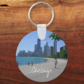 Porte-clés Chicago Lakeshore (Recto)