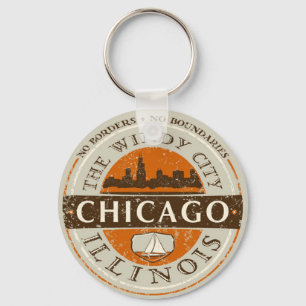 Porte-clés Chicago - porte - clé