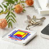 Porte-clés ChicagoFest, Chicago IL (1978-1983) (Côté)