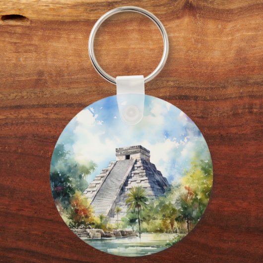 Porte-clés Chichen Itza (Verso)